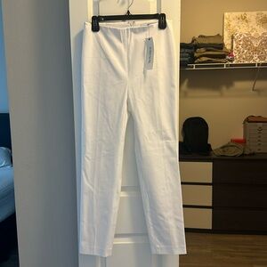 ✨NEW✨ Pearl by Lela Rose White Pants w/ Back Zipper